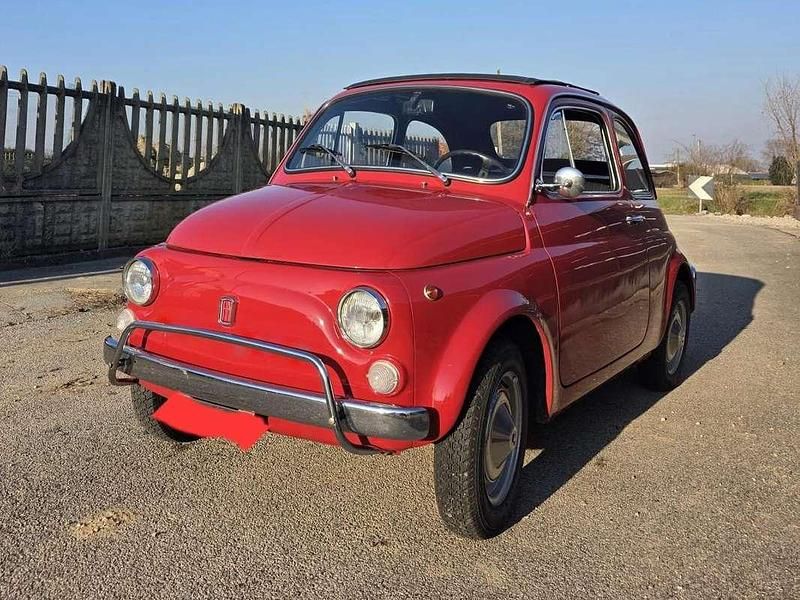 Usata Fiat Cinquecento 30 CV (22 kW) 1969 Rosso Utilitaria