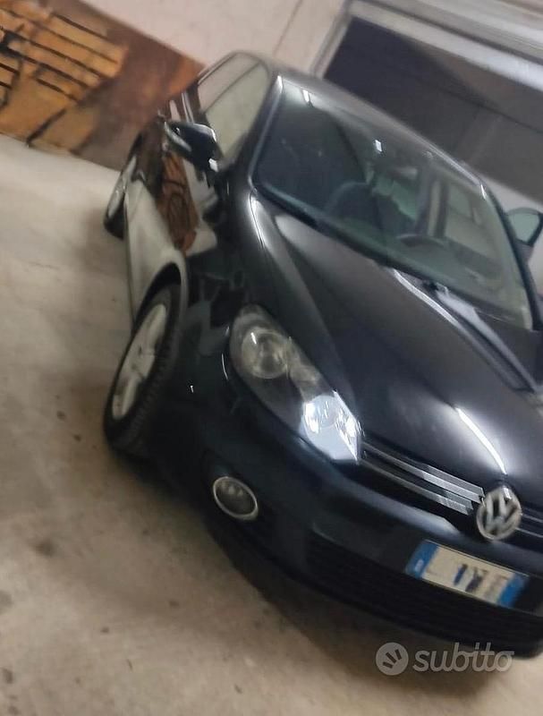 Usata VW Golf VI Highline 2011 Nero Utilitaria