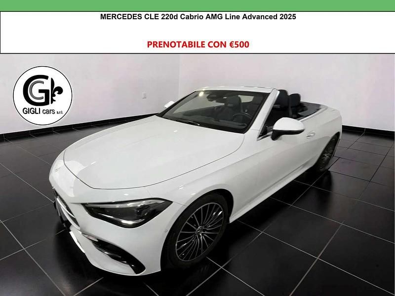Usata Mercedes CLE220 Advanced 197 CV (144 kW) 2025 Bianco Cabrio