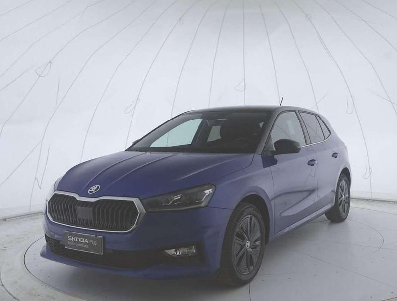 Usata Skoda Fabia Style 110 CV (80 kW) 2022 Blu/azzurro Utilitaria