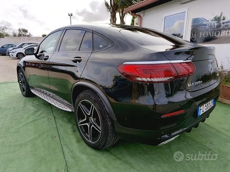 Usata Mercedes GLC220 Premium Plus 194 CV (142 kW) 2020 Nero Coupé