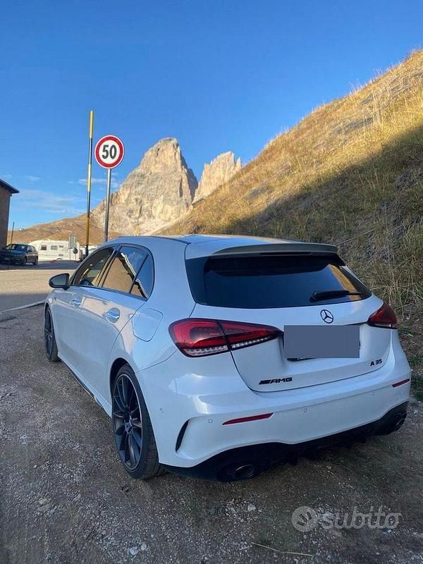 Käytetty Mercedes A35 AMG AMG 306 HP (225 kW) 2021 Valkoinen Sedan