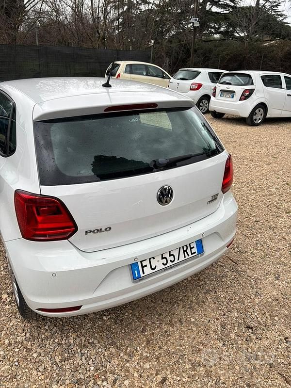 Usata VW Polo 90 CV (66 kW) 2016 Bianco Berlina