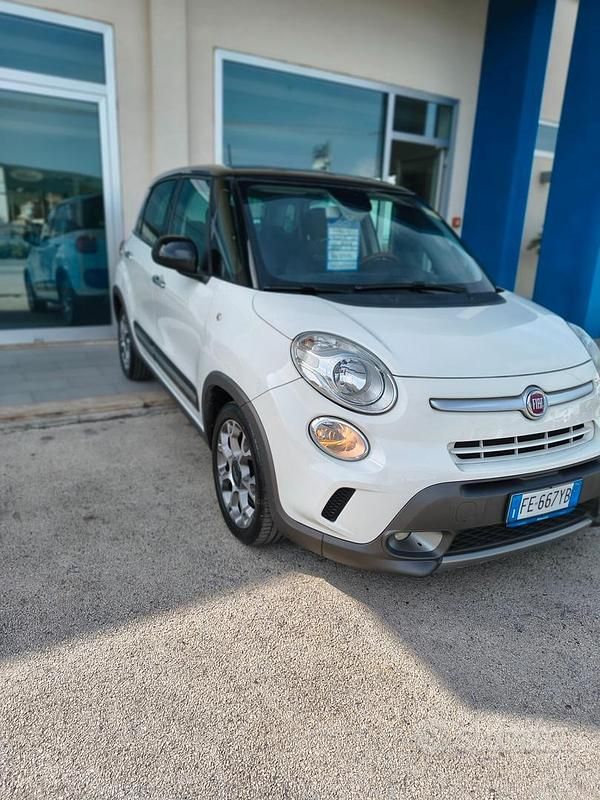 Usata Fiat 500L Trekking 120 CV (88 kW) 2016 Bianco Monovolume