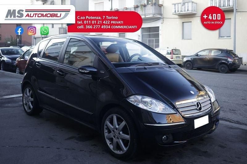 Usata Mercedes A180 Elegance 109 CV (80 kW) 2007 Nero Utilitaria