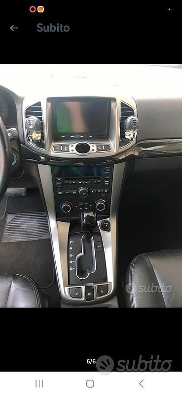 Usata Chevrolet Captiva 184 CV (135 kW) 2012 Bianco SUV