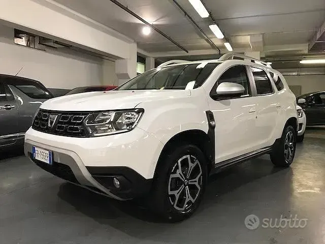Usata Dacia Duster Prestige 109 CV (80 kW) 2018 Bianco SUV
