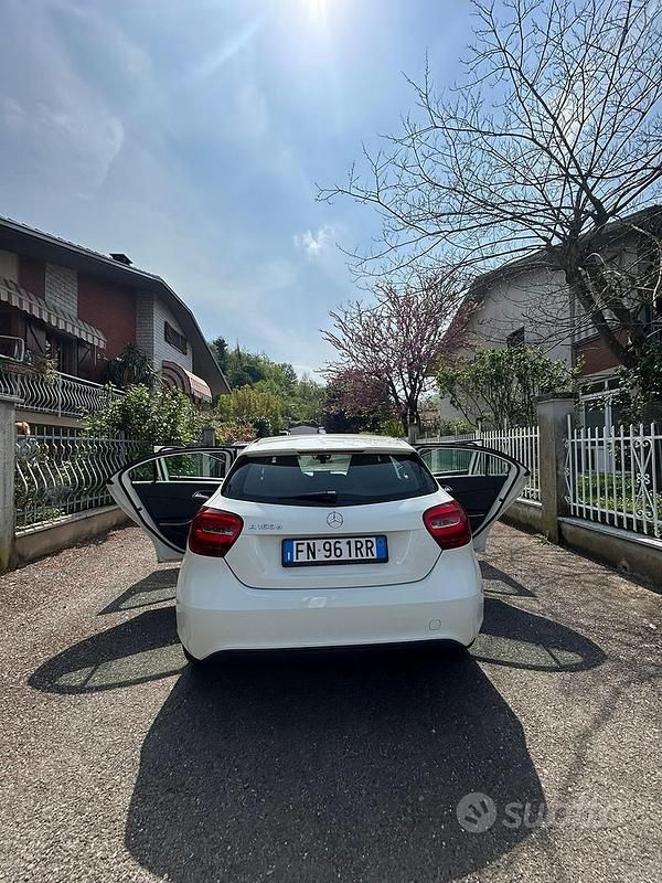 Usata Mercedes A160 Edition 90 CV (66 kW) 2018 Bianco Berlina