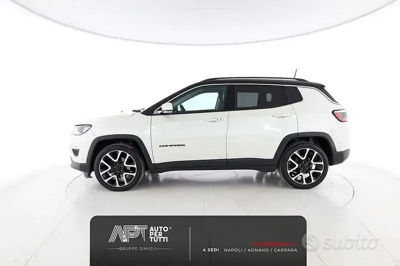 Usata Jeep Compass Limited 140 CV (102 kW) 2018 Bianco SUV