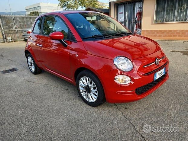 Usata Fiat 500 75 CV (55 kW) 2021 Rosso