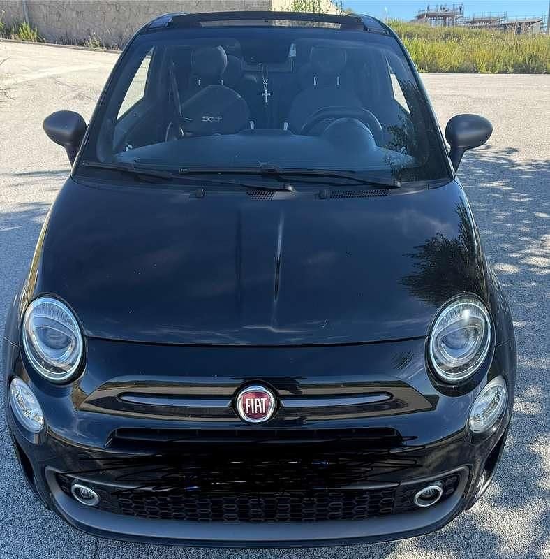 Usata Fiat 500C Sport 86 CV (63 kW) 2019 Nero Cabrio