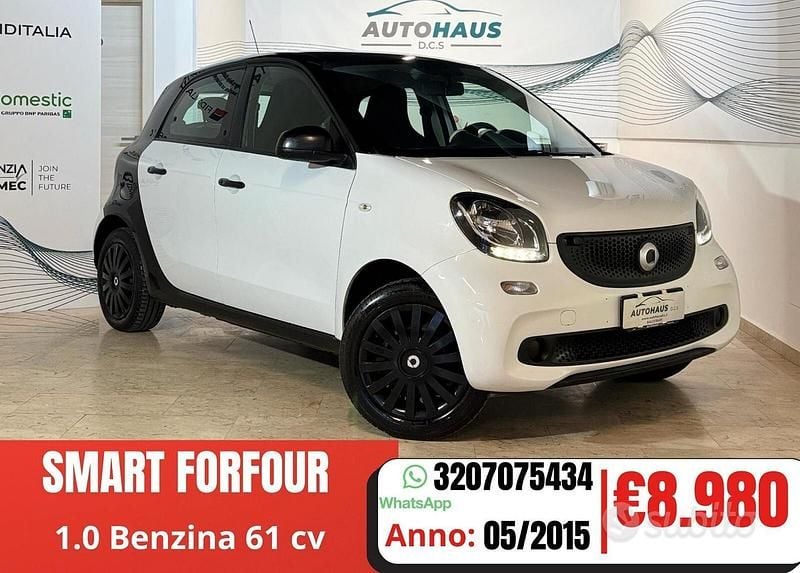 Nero Usata 2015 Smart ForFour Utilitaria | 8980 € (Buon prezzo) - Immagine 1/4