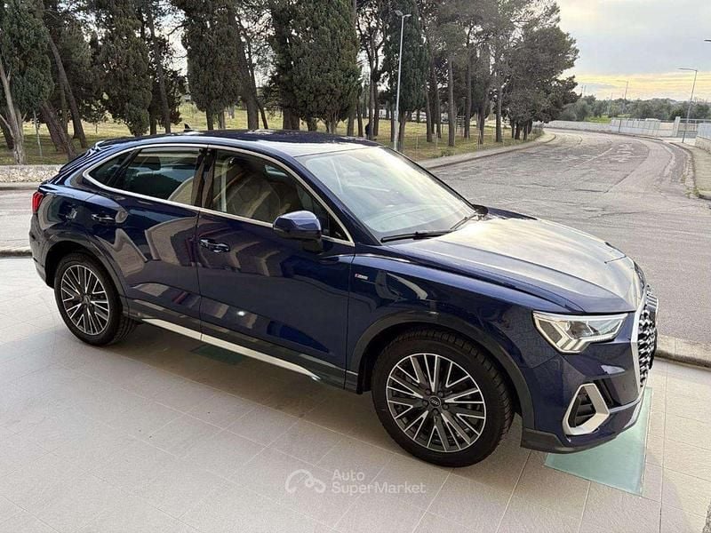 Brugt Audi Q3 Sportback S-Line 150 HK (110 kW) 2024 Blå SUV