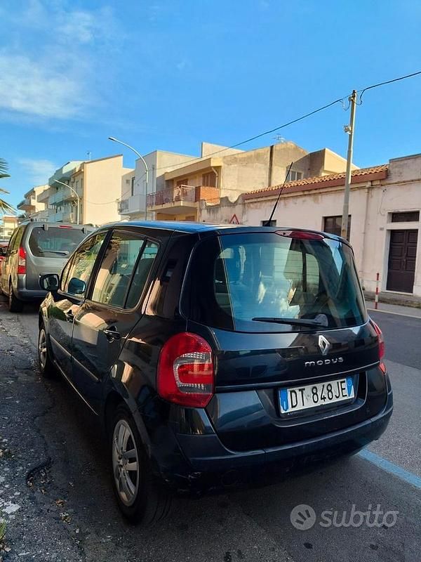 Usata Renault Modus 2007 Nero Monovolume