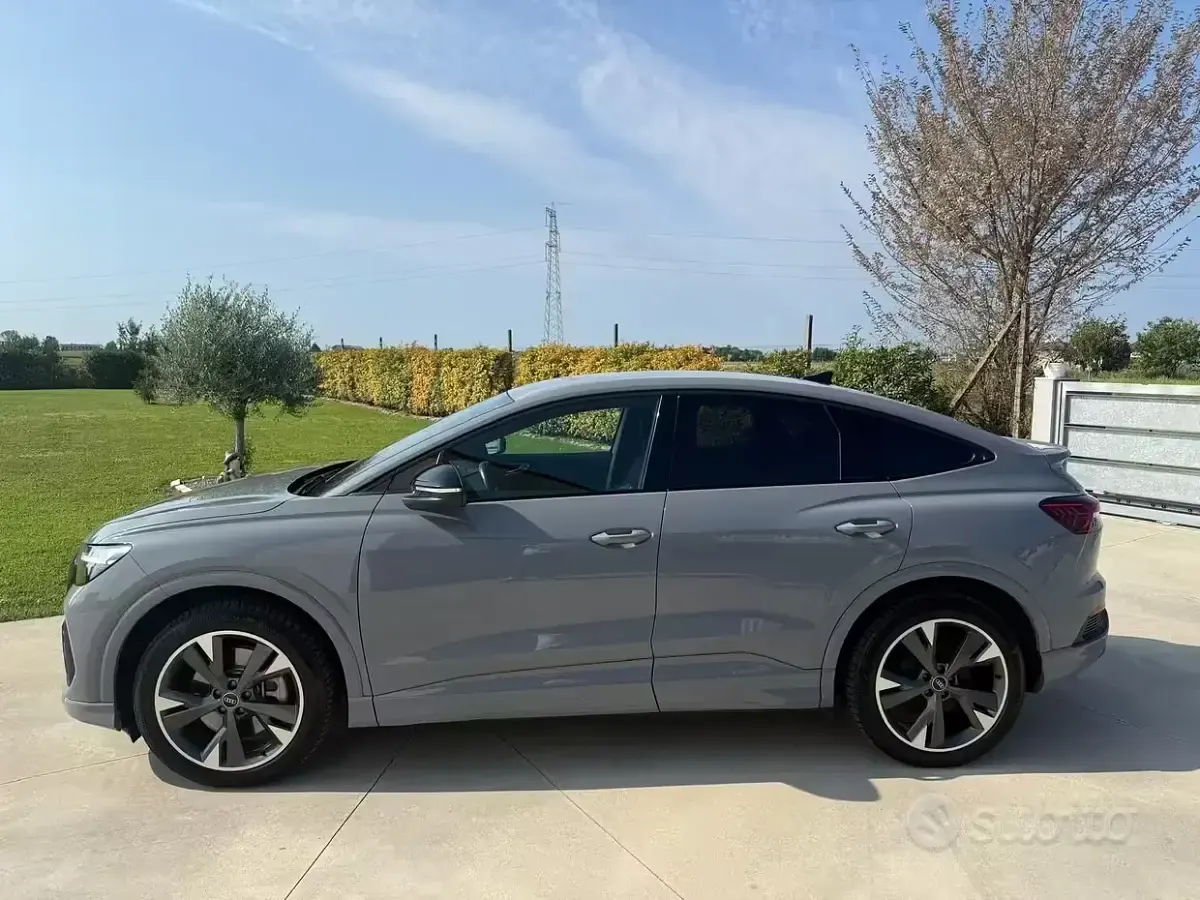 Usata Audi Q4 Sportback e-tron Advanced 77 kW (105 CV) 2024 Grigio SUV