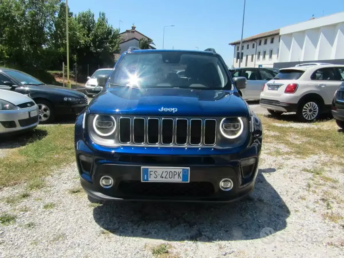 Usata Jeep Renegade Limited 120 CV (88 kW) 2018 Blu SUV
