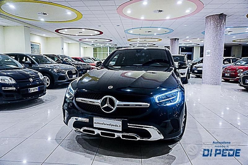 Usata Mercedes GLC220 Business 2019 Nero Coupé