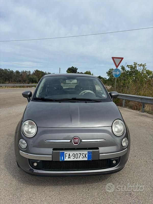 Usata Fiat 500 Lounge 69 CV (50 kW) 2015 Grigio Berlina