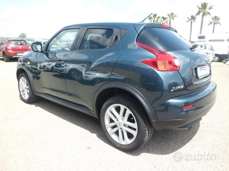 Usata Nissan Juke 110 CV (80 kW) 2012 Verde SUV