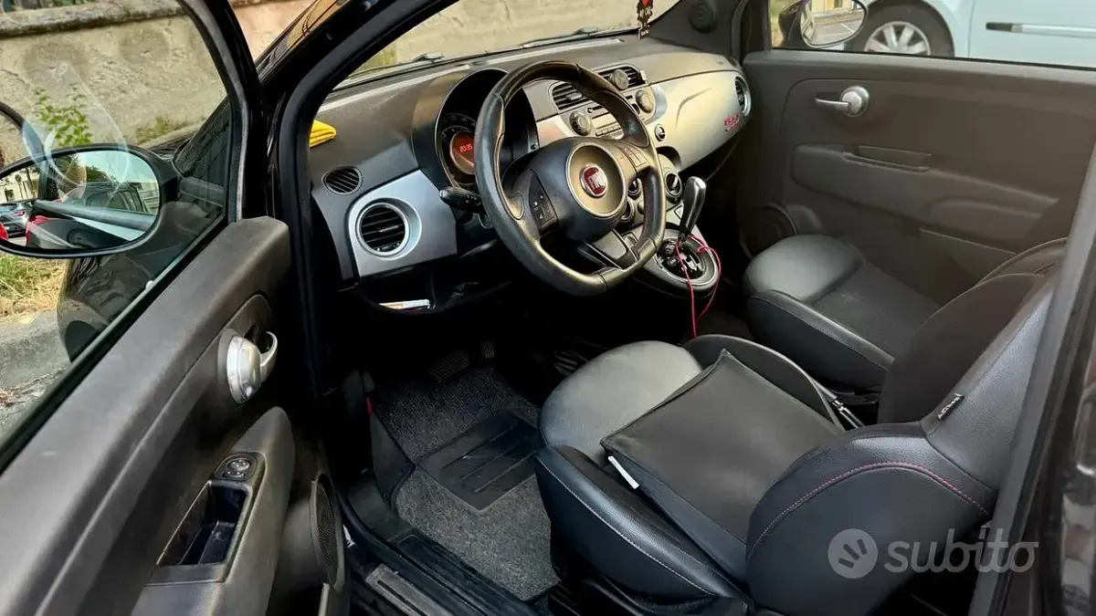 Usata Fiat 500 Sport 69 CV (50 kW) 2013 Nero Berlina