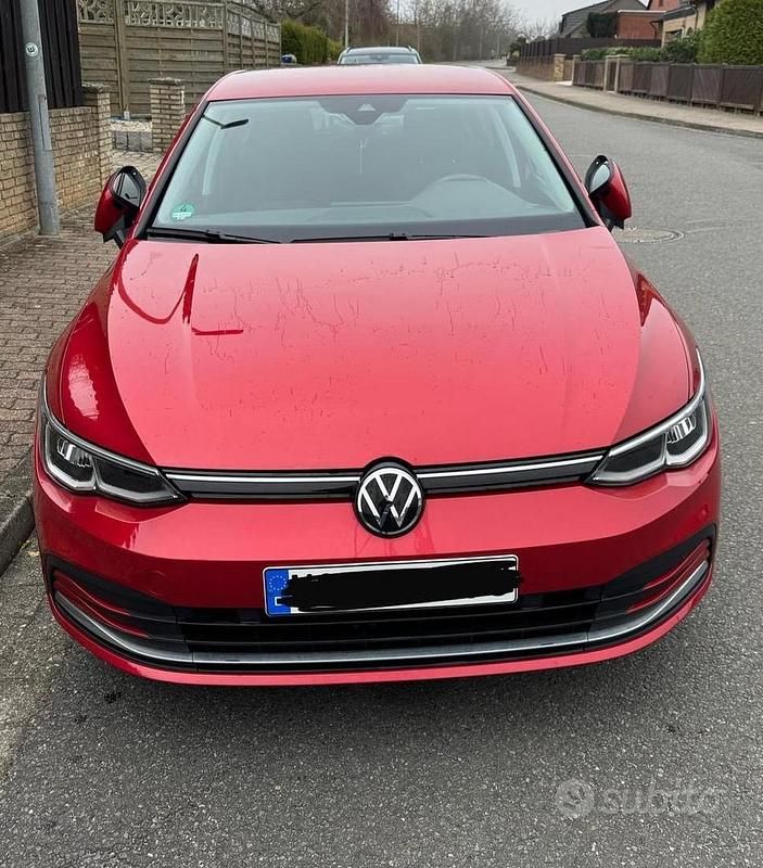 Usata VW Golf VII 2021 Rosso Berlina