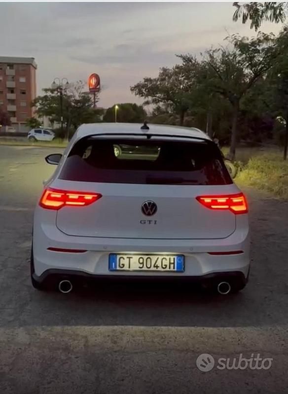 Usata VW Golf VIII GTI 2023 Bianco Berlina