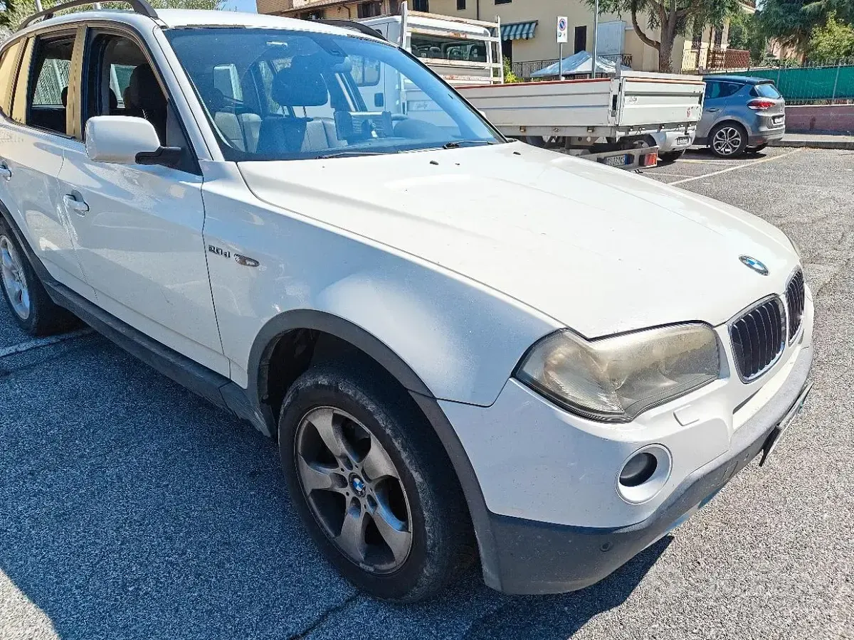 Usata BMW X3 177 CV (130 kW) 2008 Bianco SUV