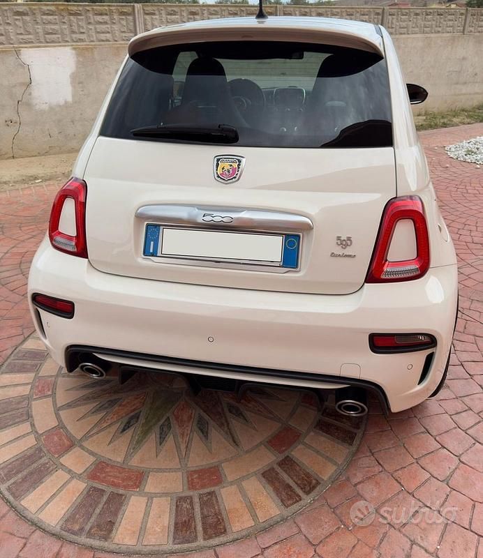 Usata Abarth 595 Turismo 165 CV (121 kW) 2018 Bianco Utilitaria