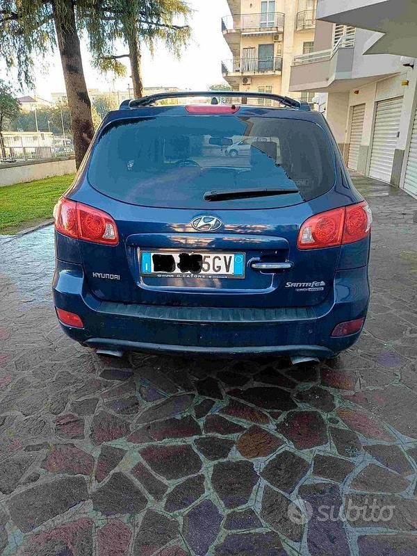 Usata Hyundai Santa Fe 2007 Blu SUV