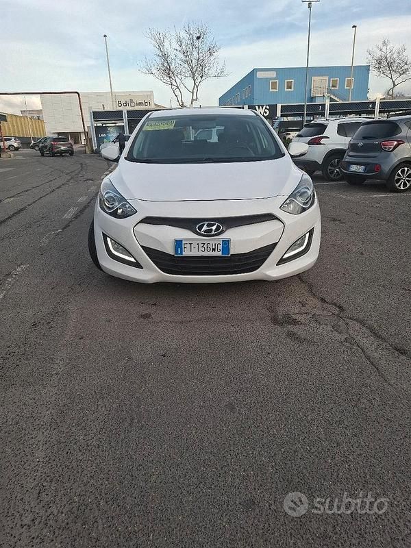 Usata Hyundai i30 2013 Bianco Berlina