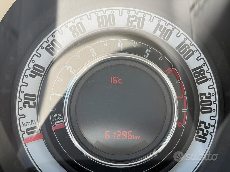 Usata Fiat 500 2017 Grigio Utilitaria