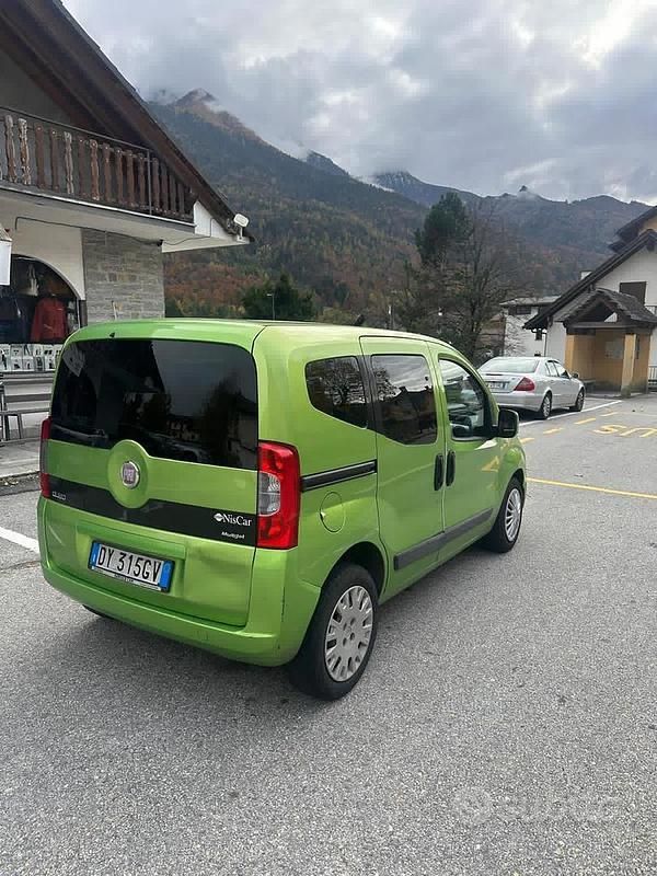 Usata Fiat Qubo Trekking 75 CV (55 kW) 2009 Verde Monovolume