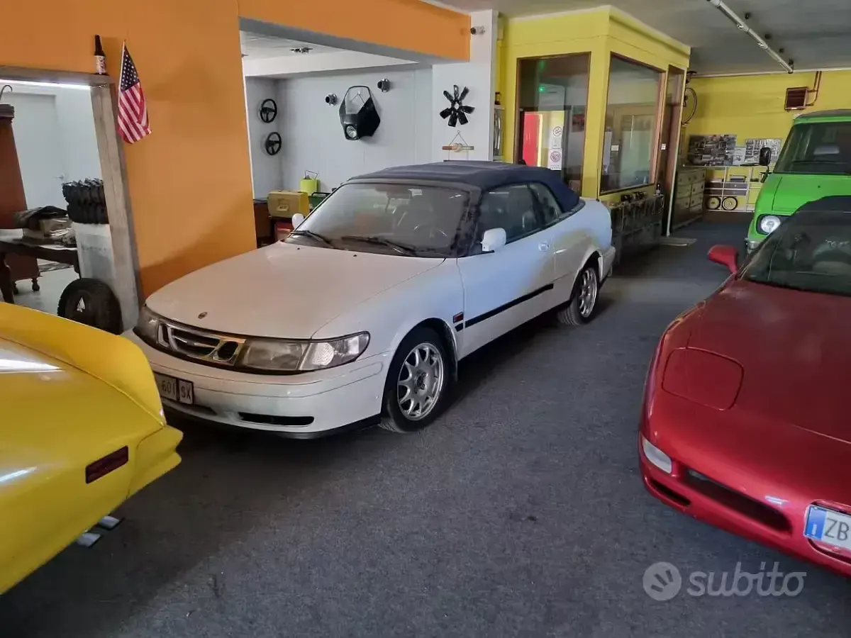 Usata Saab 900 131 CV (96 kW) 2000 Bianco Cabrio