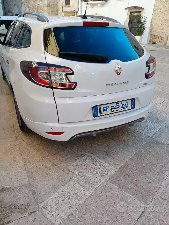 Usata Renault Mégane GrandTour 110 CV (80 kW) 2011 Bianco Station wagon
