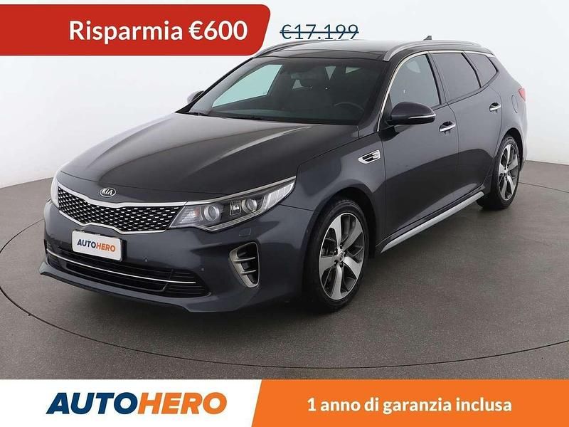 Nero Usata 2017 Kia Optima GT-Line Station wagon | 16.599 € (Buon prezzo) - Immagine 1/3