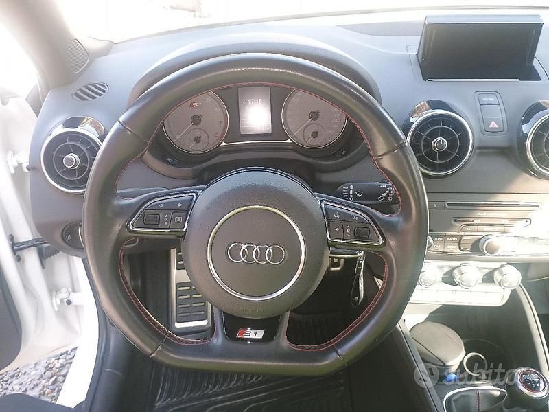 Usata Audi S1 231 CV (169 kW) 2017 Bianco Utilitaria