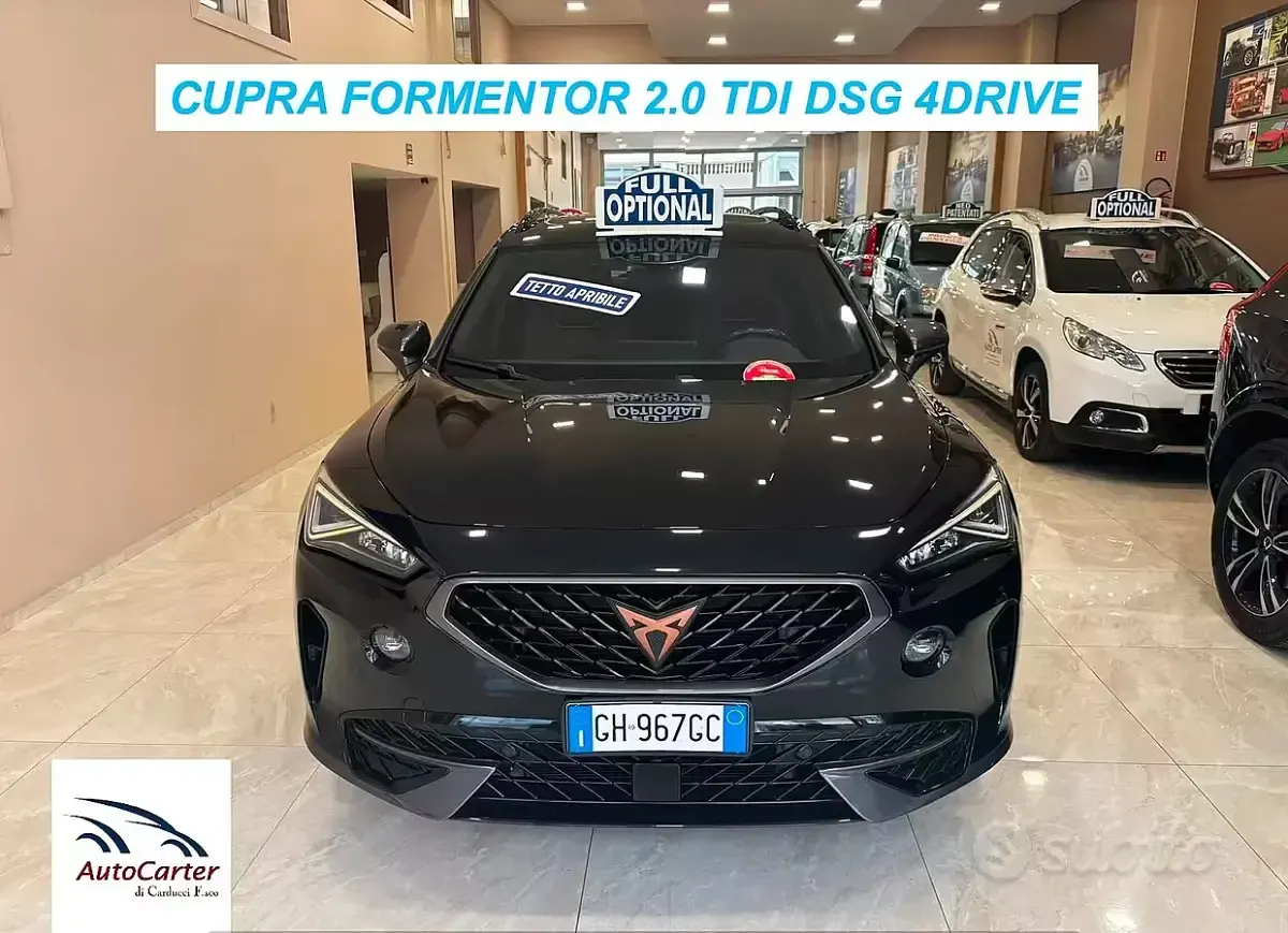 Usata Cupra Formentor 150 CV (110 kW) 2021 Nero SUV