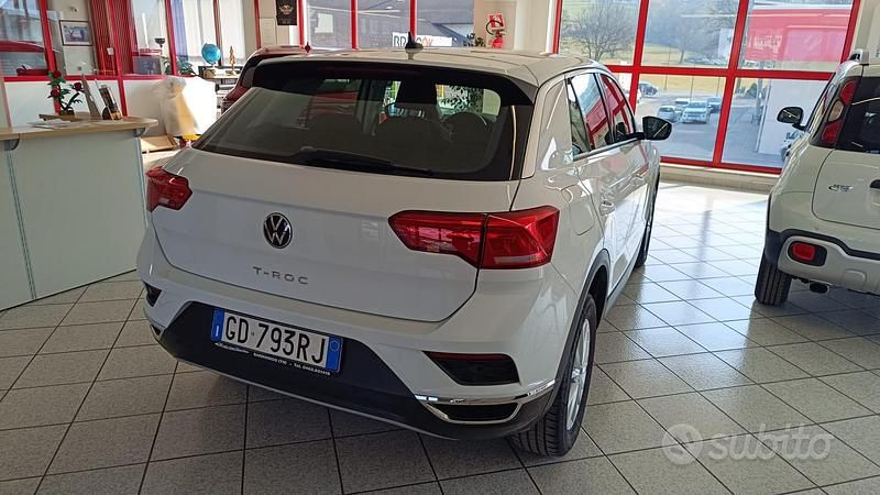 Usata VW T-Roc 116 CV (85 kW) 2020 Bianco SUV
