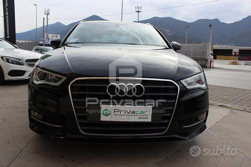 Usata Audi A3 Sportback Ambition 110 CV (80 kW) 2015 Nero Utilitaria