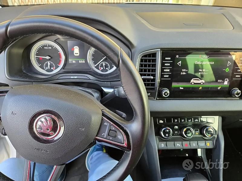 Usata Skoda Karoq Style 116 CV (85 kW) 2018 Bianco SUV