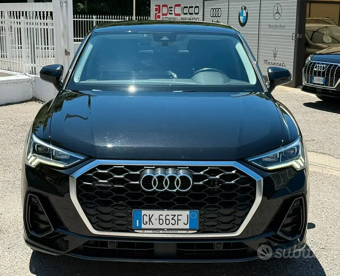 Usata Audi Q3 S-Line 150 CV (110 kW) 2022 Nero SUV
