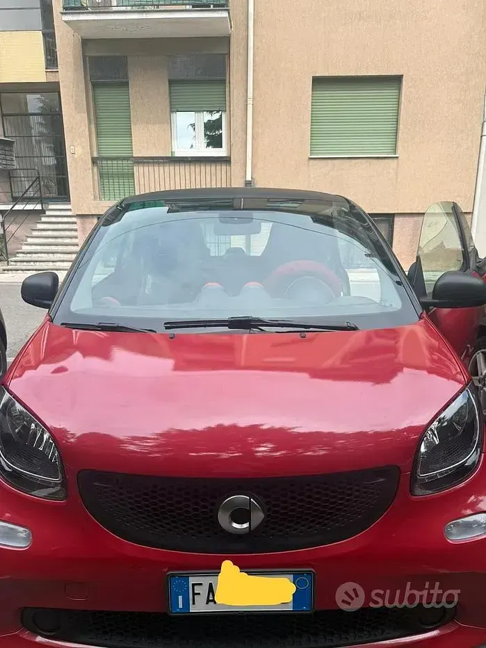 Begagnad Smart ForTwo Coupé 71 HK (52 kW) 2015 Röd Sportkupé