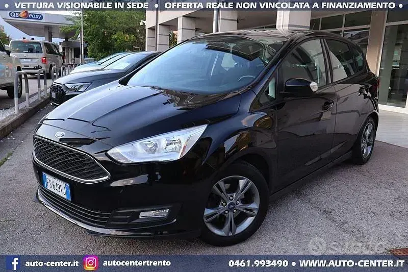 Gebraucht Ford C-MAX S 120 PS (88 kW) 2018 Schwarz Van / Kleinbus