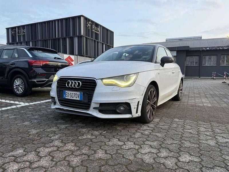 Usata Audi A1 Sportback S-Line 90 CV (66 kW) 2014 Bianco Utilitaria