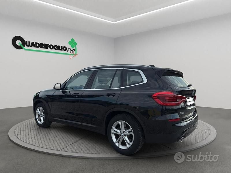 Usata BMW X3 Advantage 190 CV (139 kW) 2019 Nero SUV