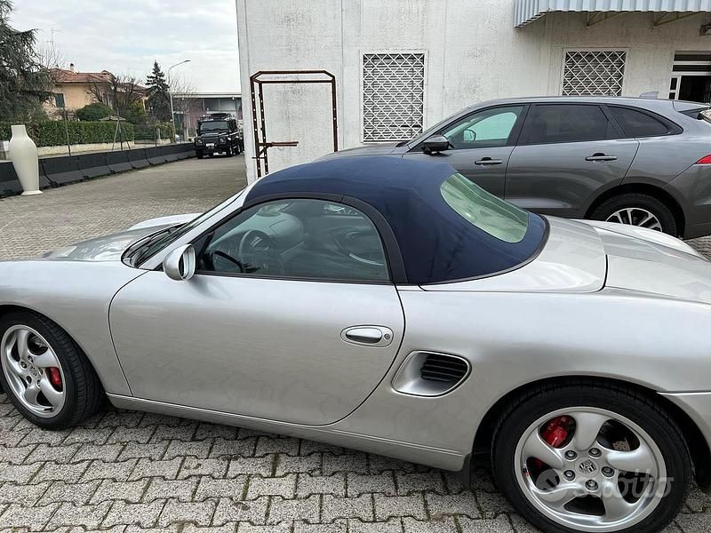 Usata Porsche 986 Boxster 2002 Grigio Cabrio