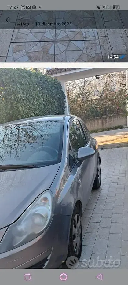 Usata Opel Corsa 65 CV (47 kW) 2011 Marrone Utilitaria