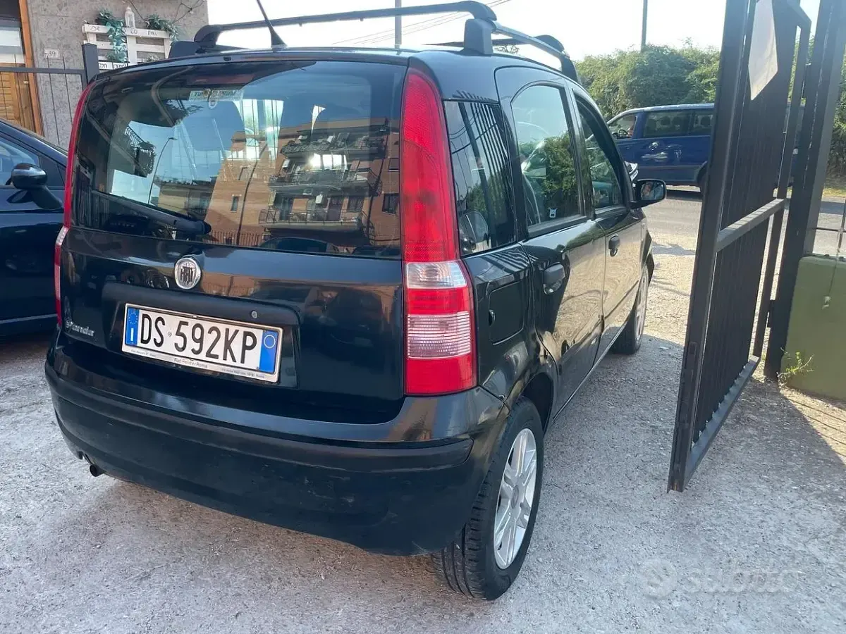 Usata Fiat Panda 60 CV (44 kW) 2008 Nero Utilitaria