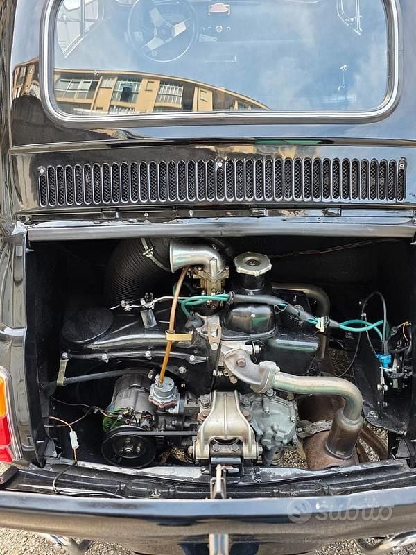 Usata Fiat 500 1970 Nero Utilitaria