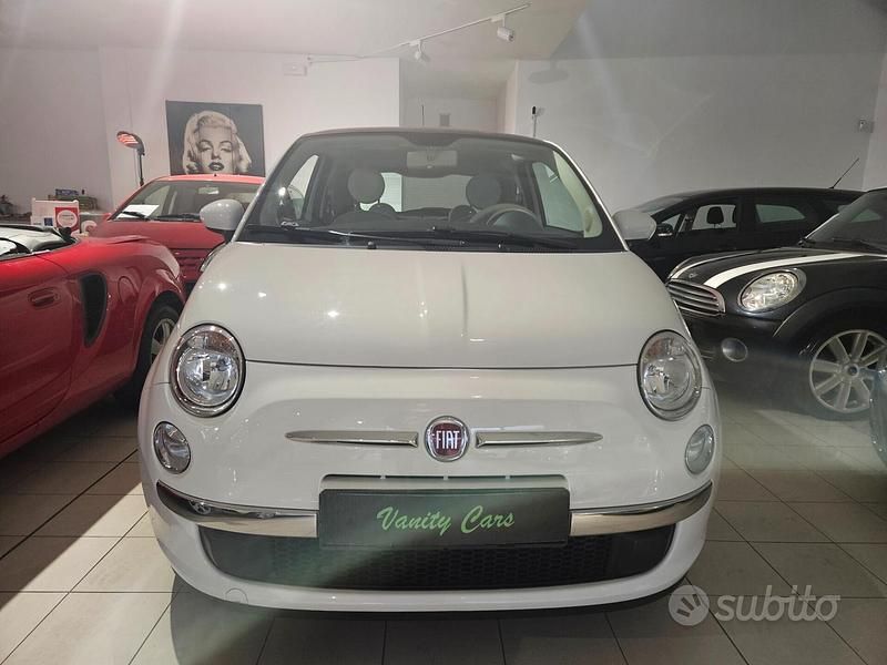 Usata Fiat 500 Lounge 69 CV (50 kW) 2012 Bianco Berlina